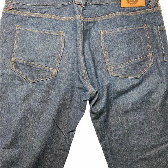 Betabrand Chef Jeans by Chris Cosentino Mens Dark Wash Blue Denim 40 x 30 - Picture 3 of 6